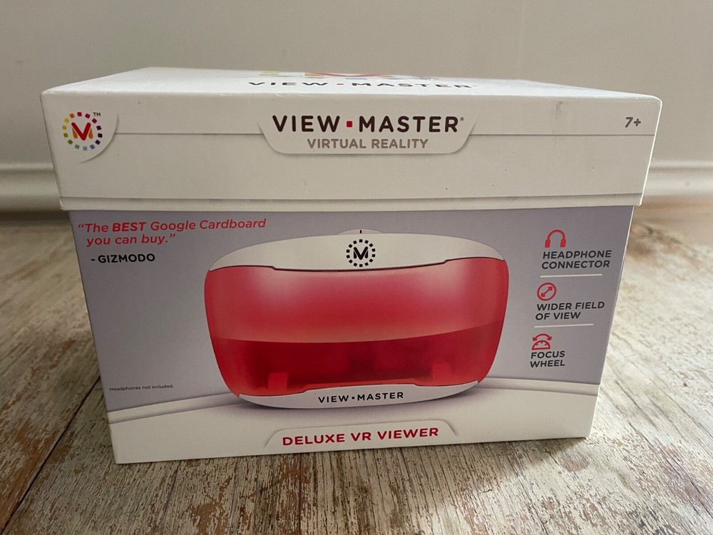 Mattel View Master Deluxe Virtual Reality VR Smartphone Viewer DTH61 Starter Set