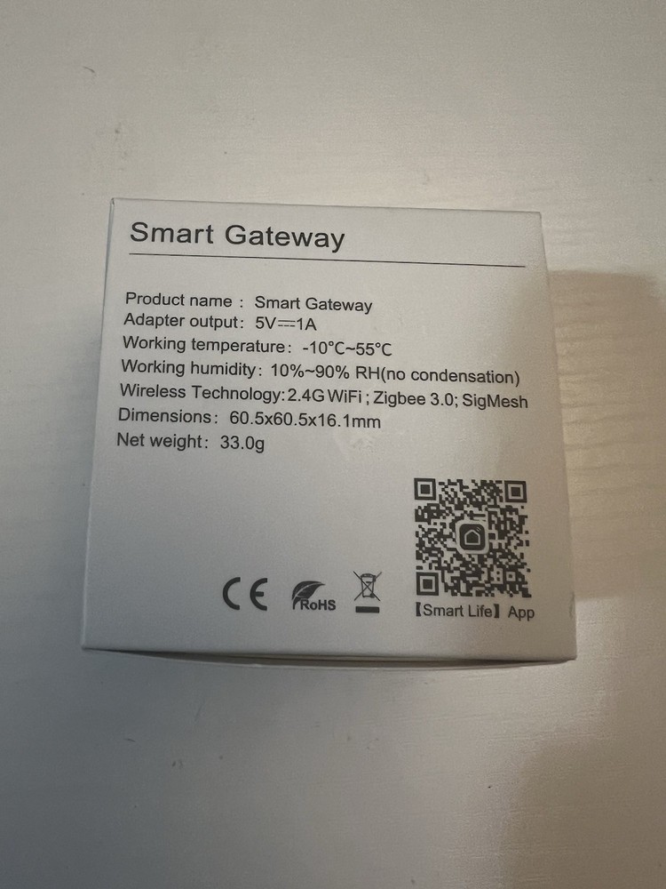 ZigBee 3.0 Hub WiFi BLE Sigmesh Tuya Smart Home Gateway Alexa Google Controller