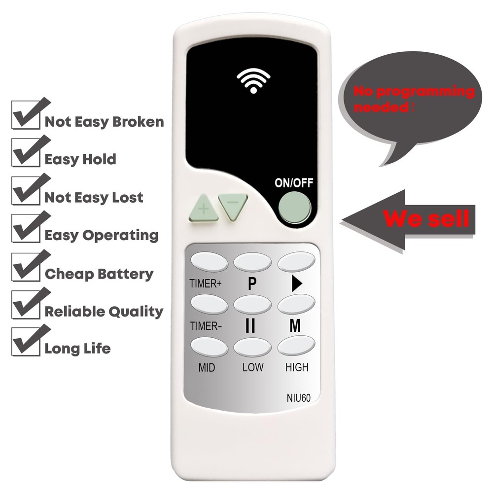 Replacement Remote Control for LifePro Life Pro Same with remote control