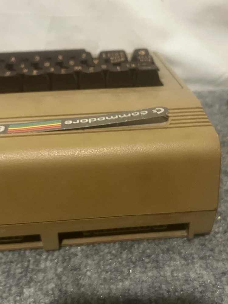 Vintage Commodore 64 With Power Supply Untested