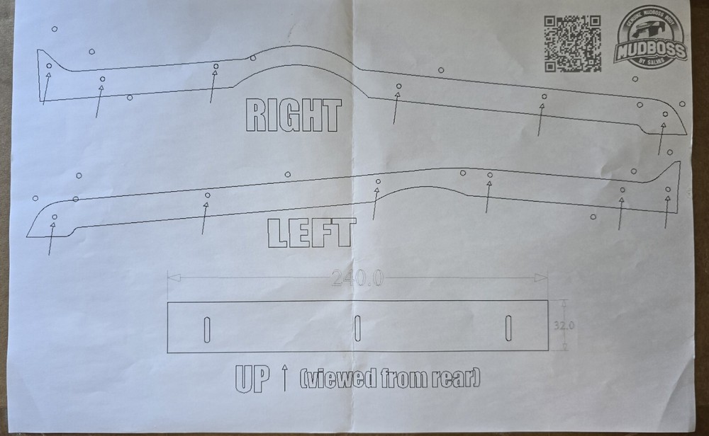 SALVAS MUDBOSS NEXTGEN INNERPANEL PAPER TEMPLATE