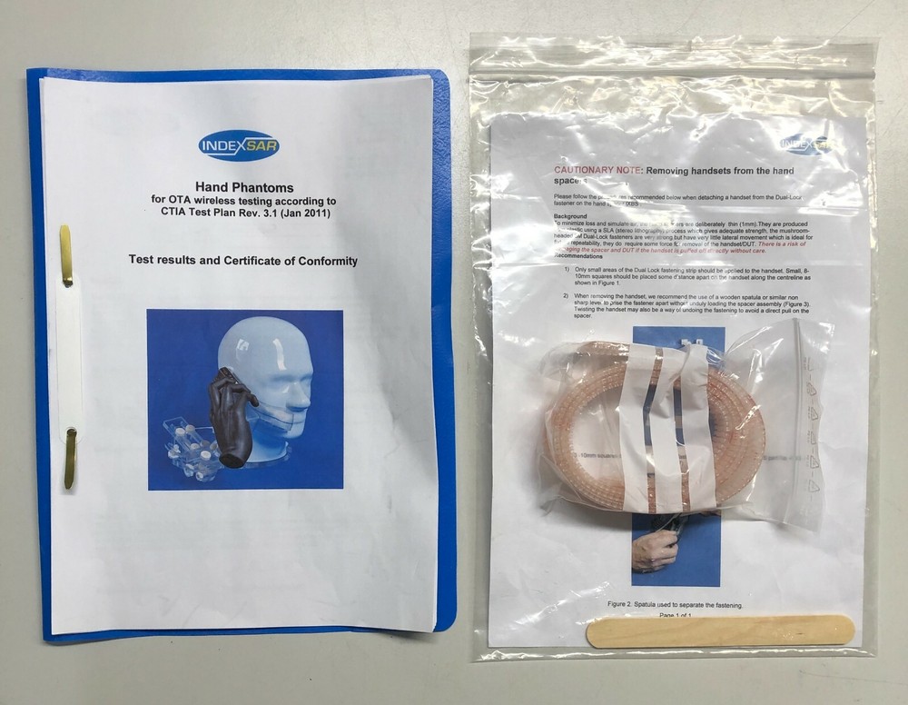 IndexSar CTIA Hand Phantom kit