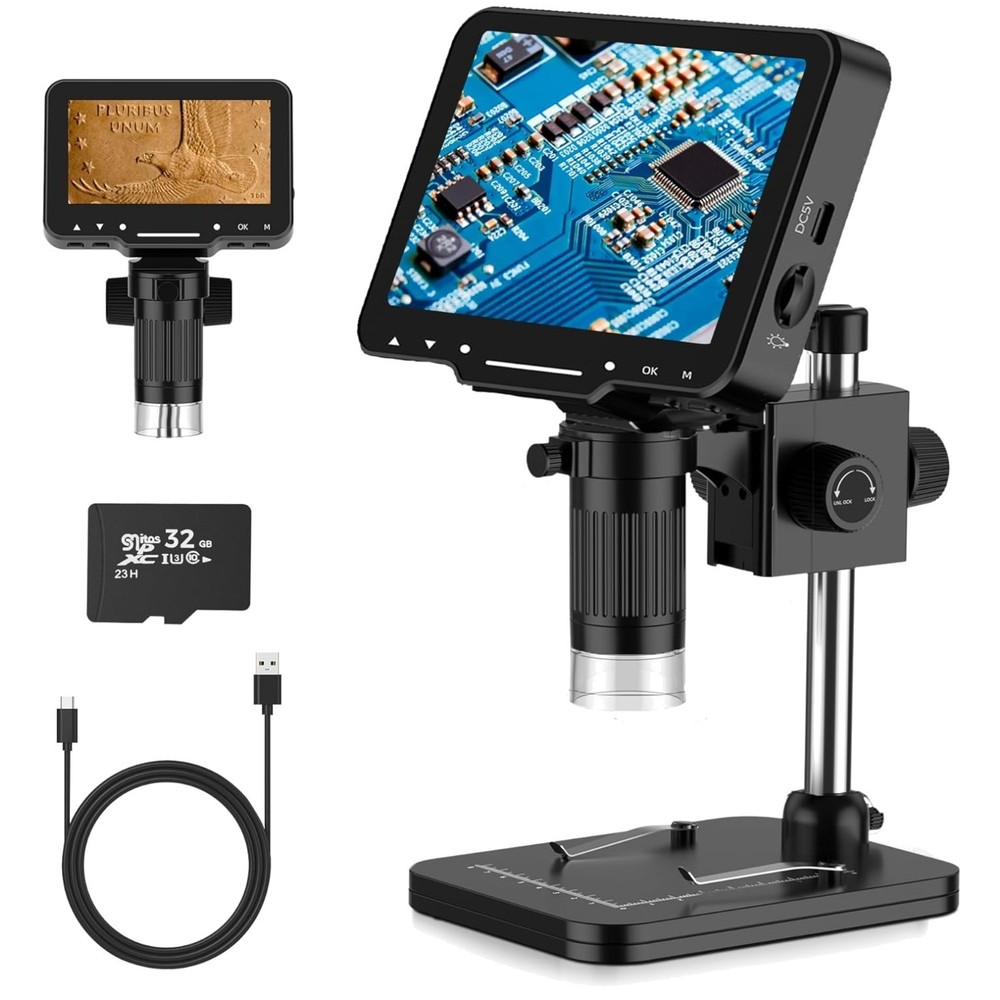 Professional 1000X Magnification Stereo Microscope Camera.