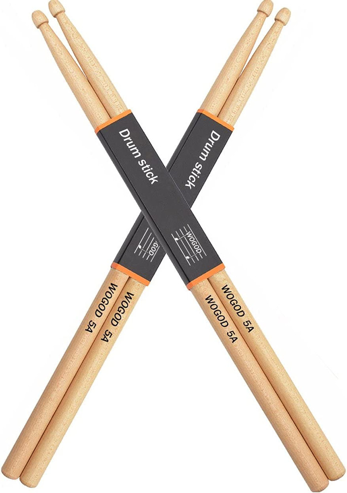 5A Drum Sticks Maple Drumsticks (Two Pair)