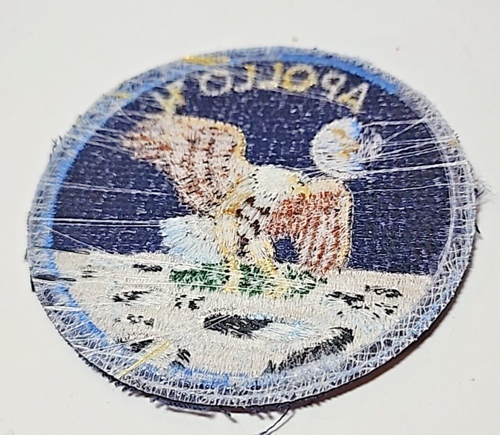 Apollo 11 Cloth Patch The Eagle Has Landed 4" JRR13