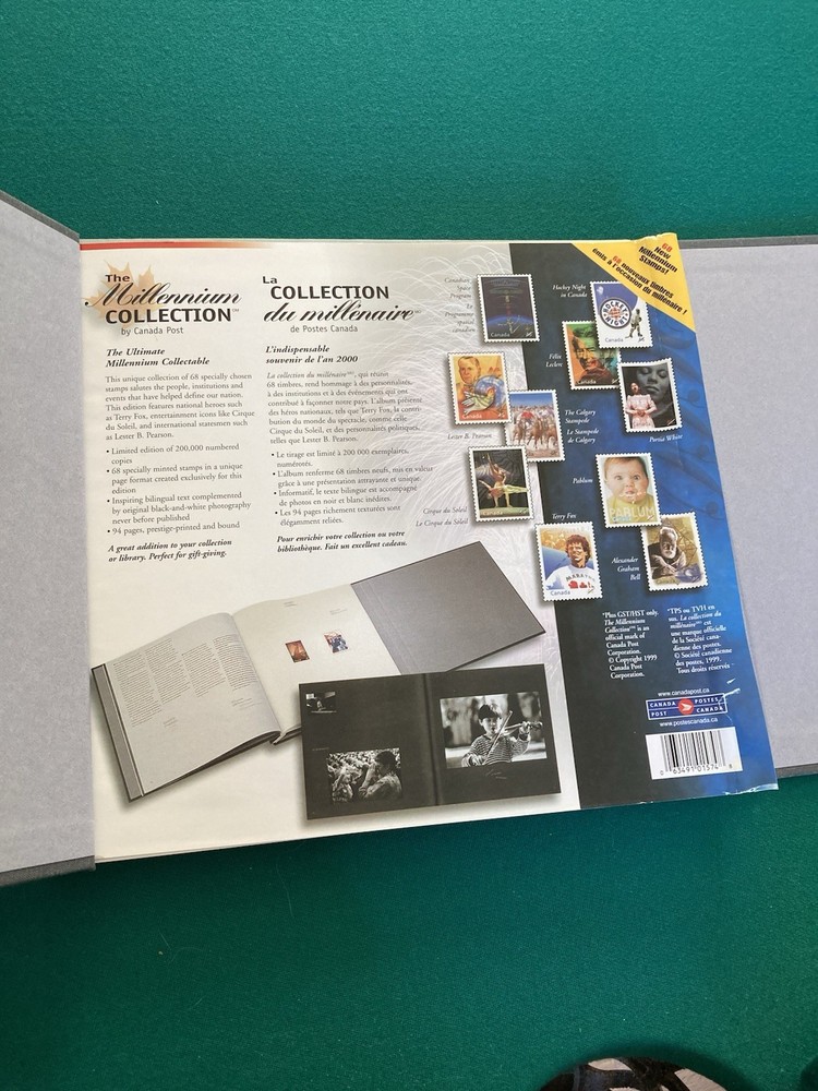 Canada Post The Millenium Collection Unsealed Intact