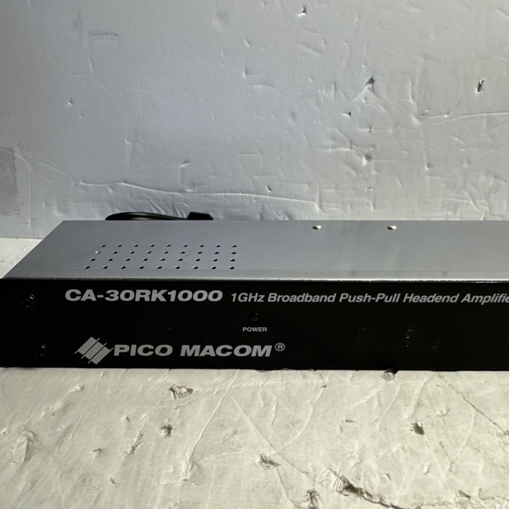 Pico Macom CA-30RK1000 1GHz Bradhead Push Pull Rackmount Distribution Amplifier