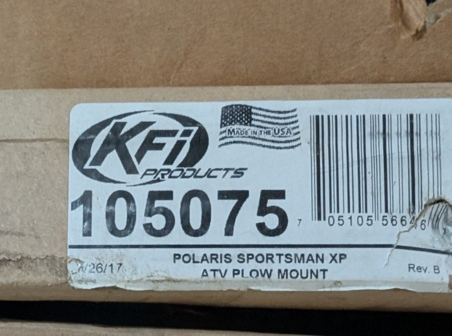 KFI Snow Plow Mount Bracket 105075