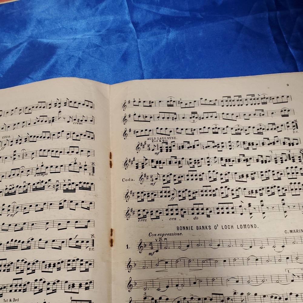 Vitage Sheet Music bundle