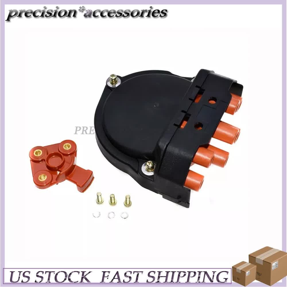 1Set Distributor Cap Rotor Kit 12111725070 Fits For BMW E23 E24 E28 E30 E31 E32