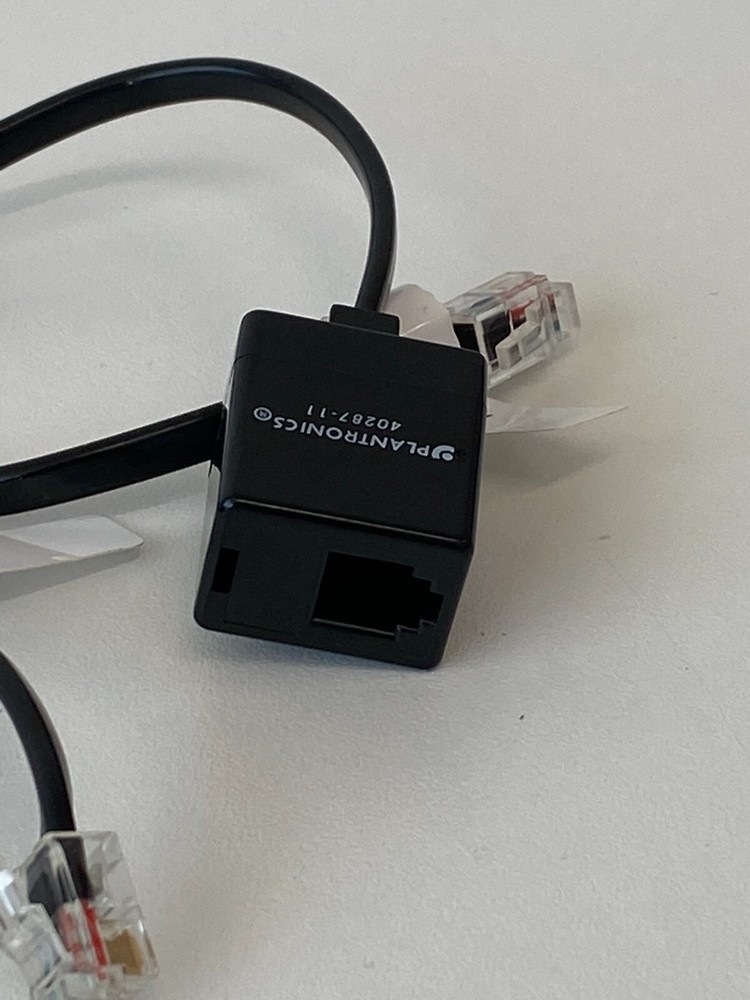 PP20: PLANTRONICS CABLE ASSEMBLY MODULAR STRAIGHT 40287-11