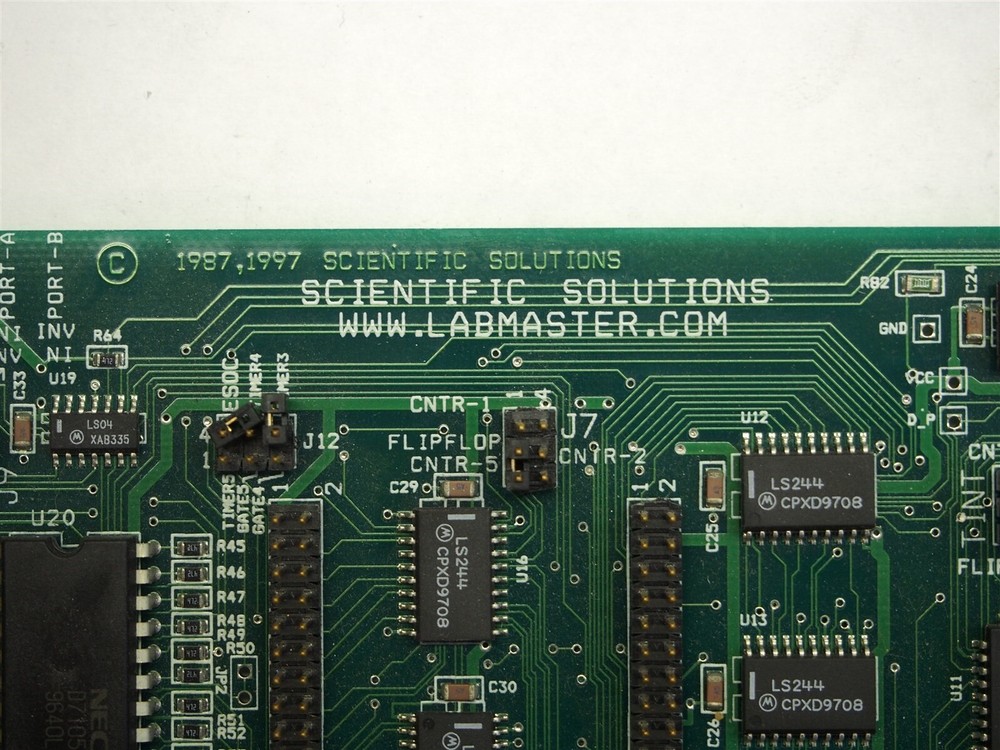 Scientific Solutions Labmaster 501001 Rev. A4 DMA Card