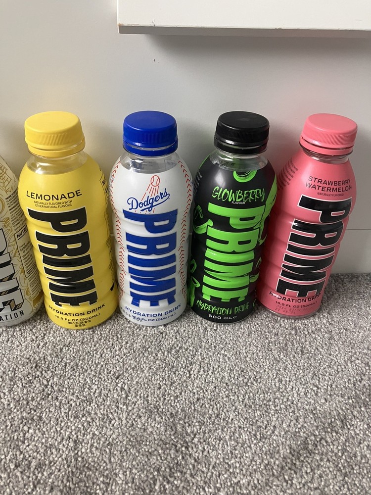 Rare Prime Empty Bottles Exlusive