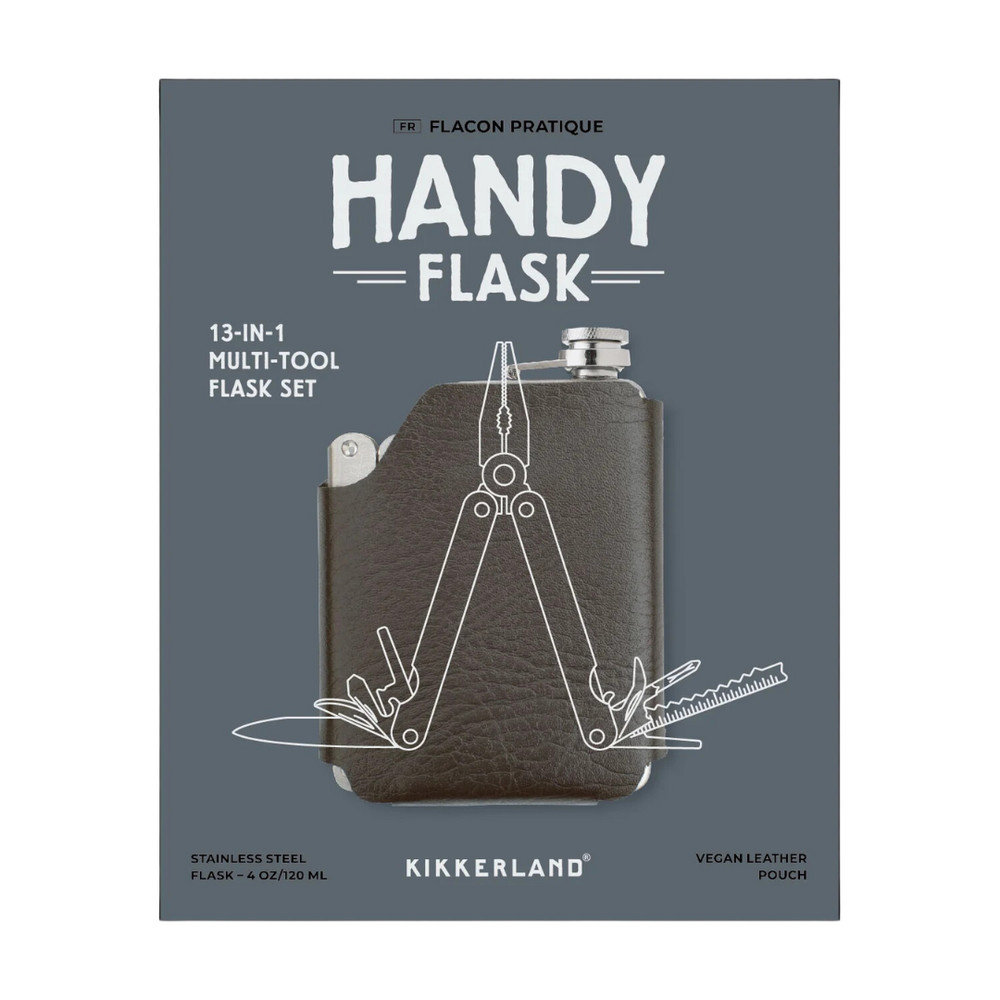 Kikkerland Handy Flask
