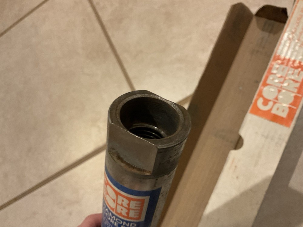 Core Bore 07154 Supreme Diamond Core Bit 1 3/4” UOF