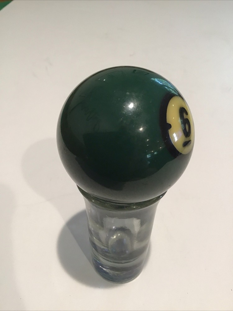 Vintage Brunswick Centennial Billard " 6 " Ball Pool One Solid Ball Part Replace