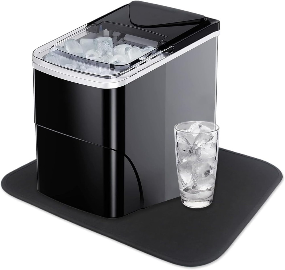 Absorbent Countertop Ice Maker Mat for Drying & Protection