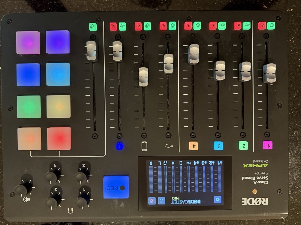 RODECaster Pro Integrated Podcast Production Console (Used, Fully functional)