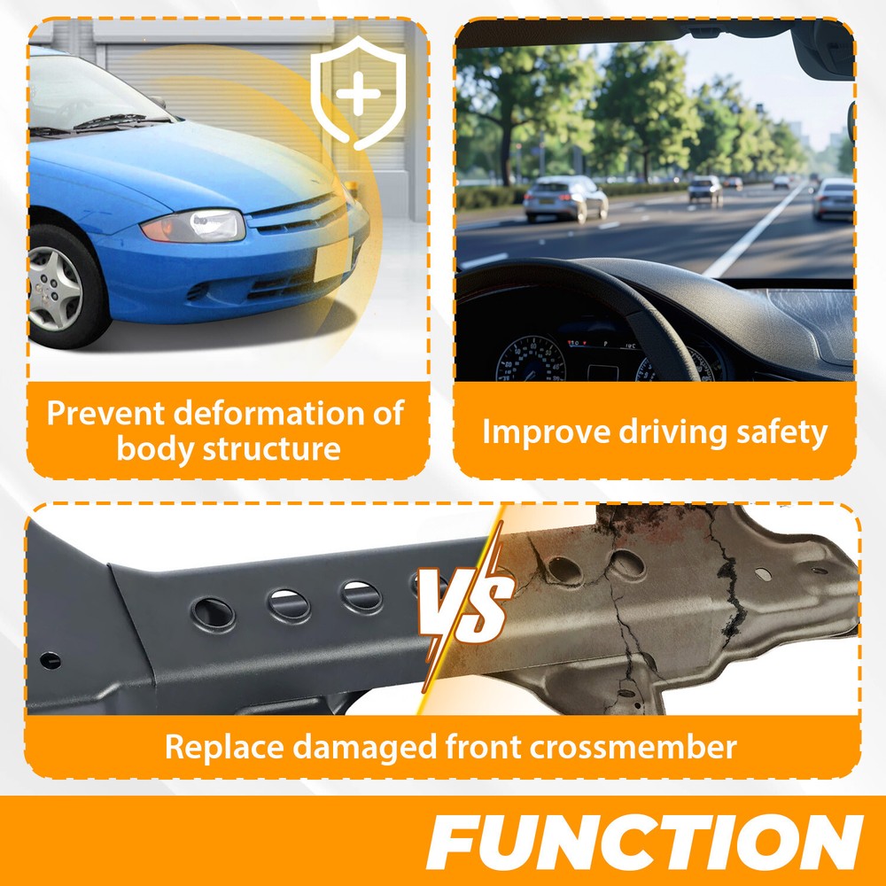 For Cavalier Sunfire 03-05 Front Sub K Frame Crossmember Subframe Engine Cradle