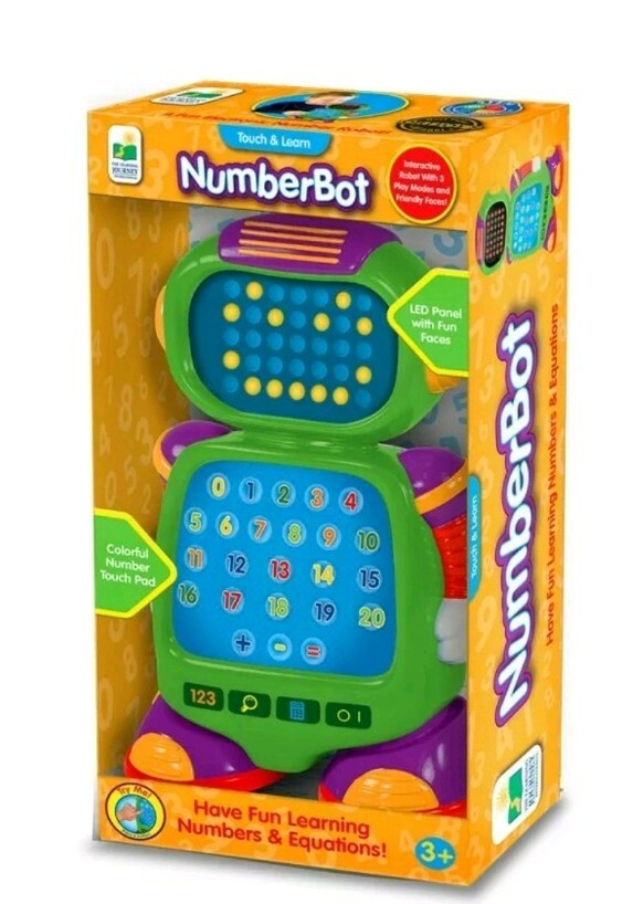 Touch and Learn - NumberBot STEM educational toys Math learning