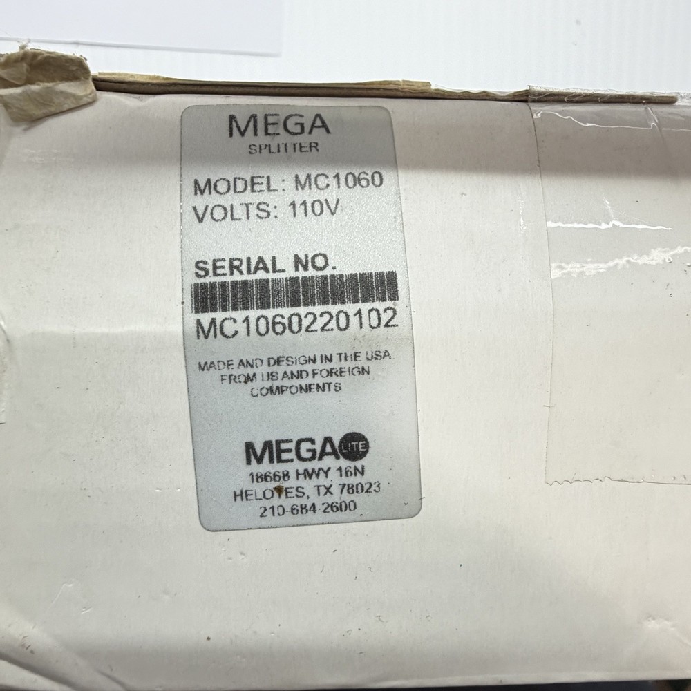 MEGA-LITE MC1060 Mega Splitter DMX Stage Lighting Control