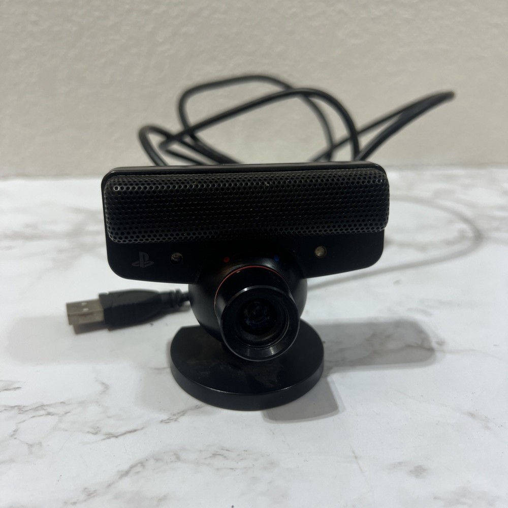 Genuine Sony PlayStation PS3 USB Move Motion Eye Camera - DVD Controller & Mic