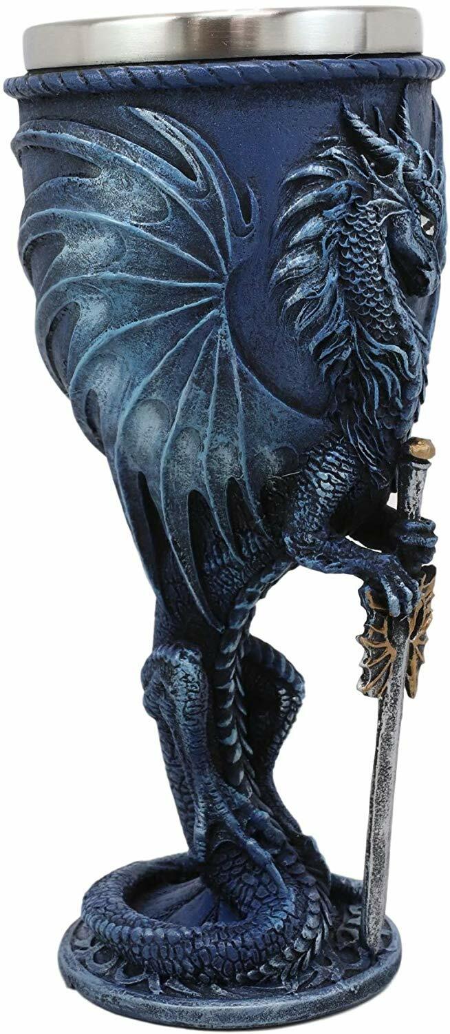 Sea Blade Dragon Goblet with Stainless Steel Insert