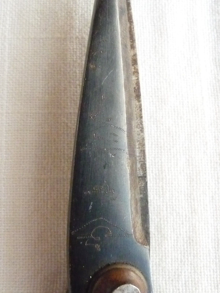 Vintage Forged Signed Bonsai Scissors