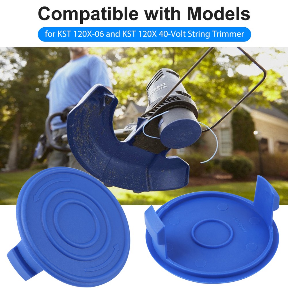 New 40-Volt Cordless String Trimmer Spool Caps Compatible for KST120X