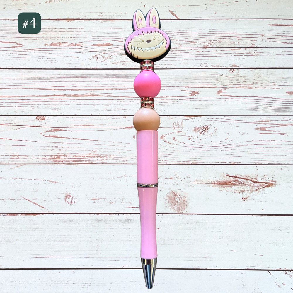Character Beaded Pen Set | Cute & Fun Designs