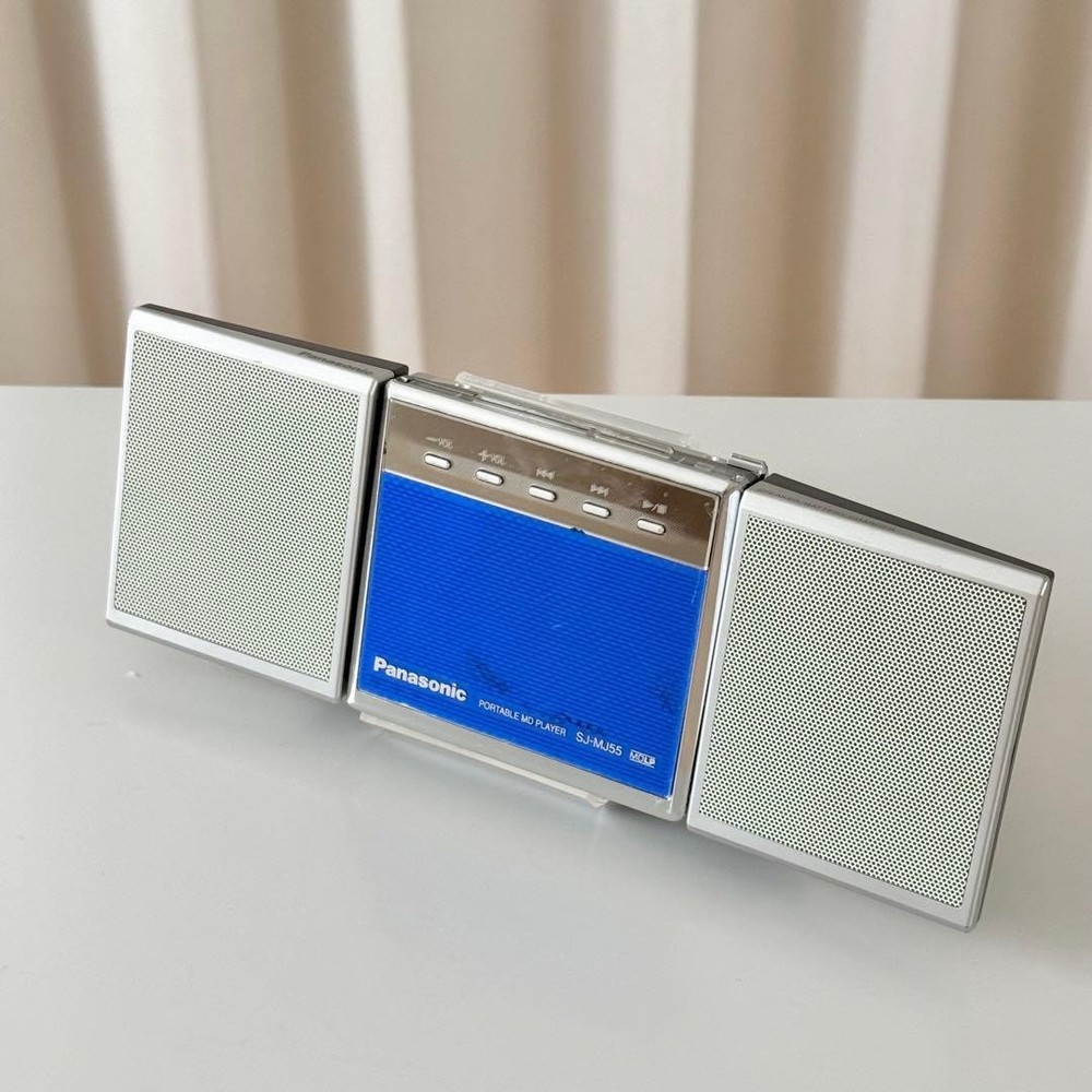 Panasonic Portable MD Player SJ-MJ55 Operation confirmed