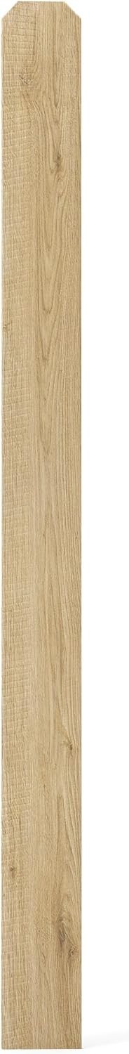 6ft Dog-Ear Fence Picket Fir Wood Fence Boards for Privacy Fence Replacement