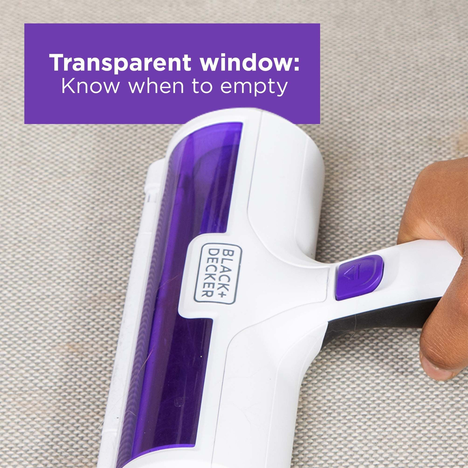 BLACK+DECKER Pet Hair Remover - HMSCT0001