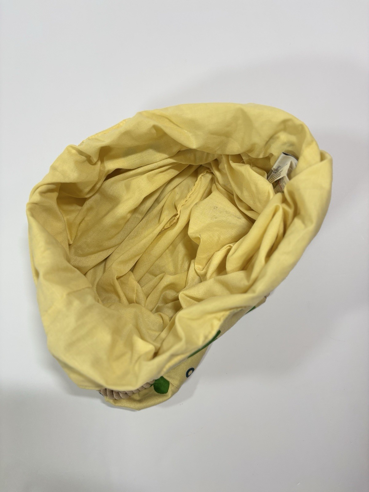 Mickey Mouse Tote Bag Disney World Disneyland Resort Yellow Anchors Rope Handle