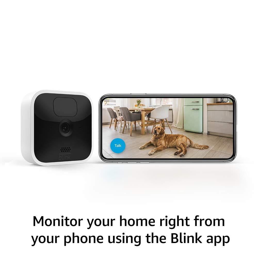 2 PACK BLINK INDOOR WIRELESS HOME SECURITY ADD-ON CAMERA (SYNC MODULE REQUIRED)