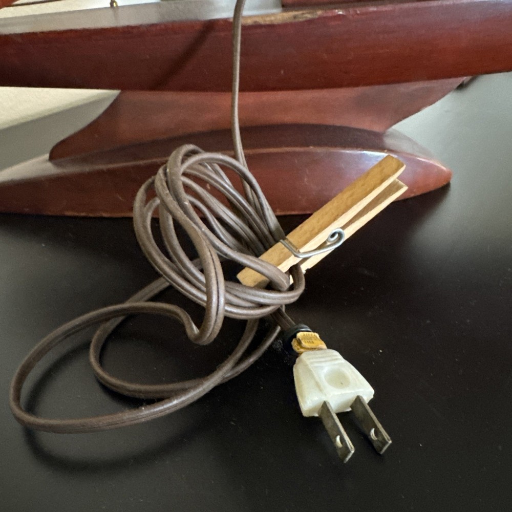 Mid-Century sailboat Clock