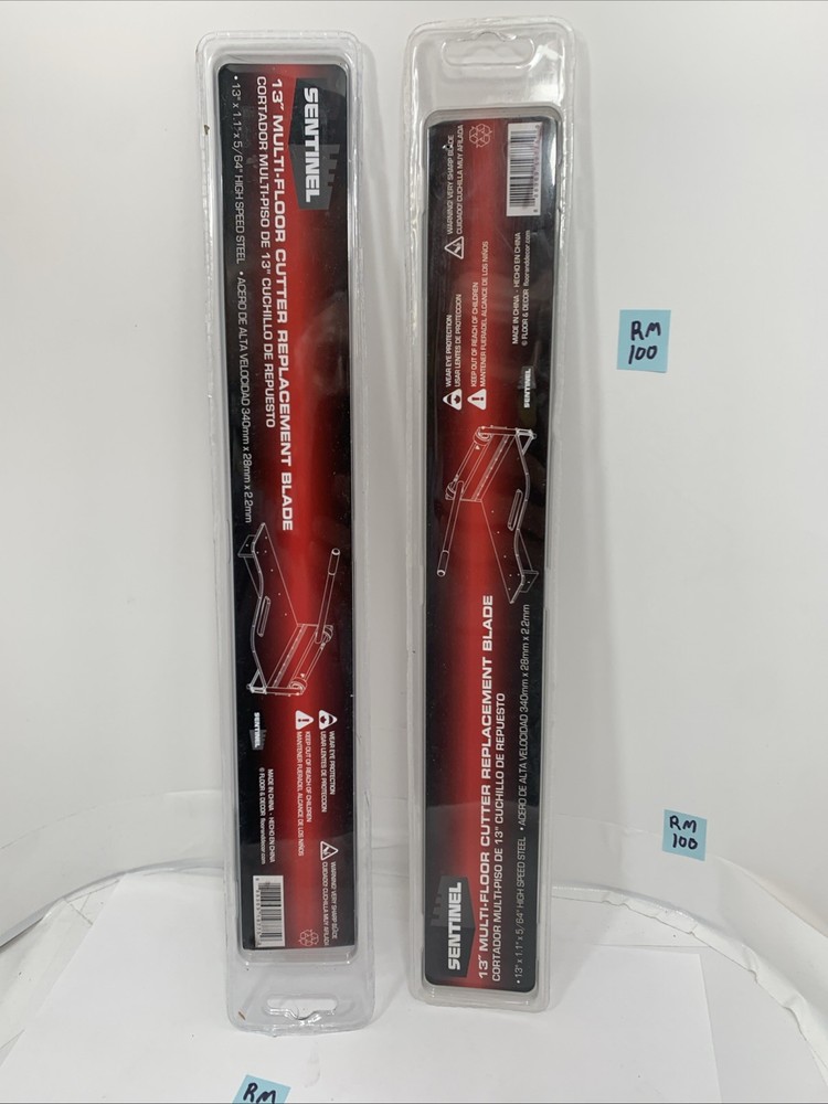 2X Sentinel 13” Multi-floor Cutter Replacement Blade PLC-330