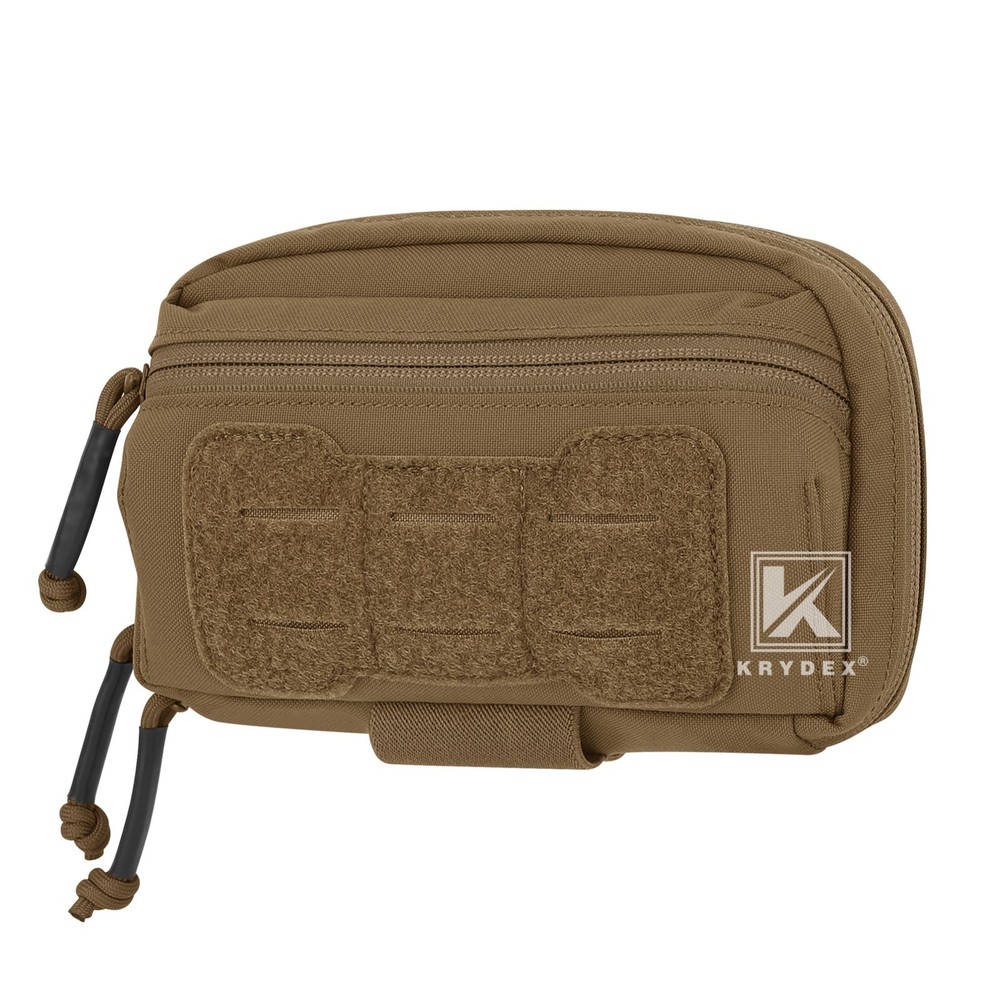 KRYDEX Tactical Modular Utility GP Pouch MOLLE Back Front Pocket Panel Small CB