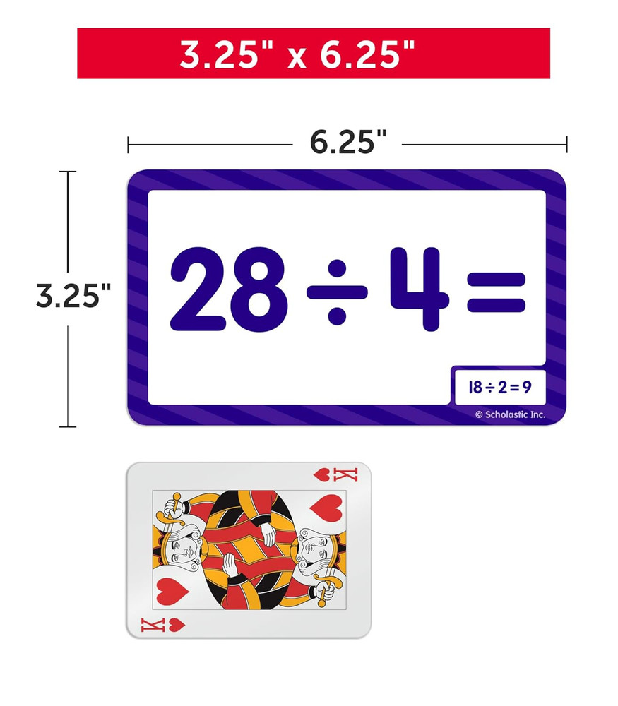 Division Flash Cards