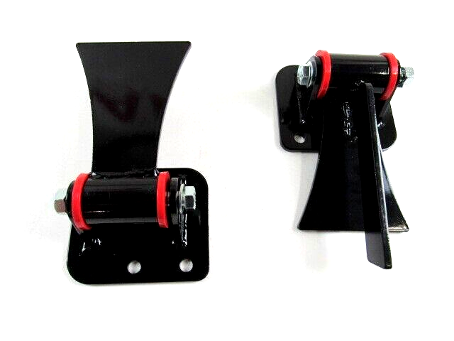 Universal Big Block Ford 429 460 Weld in Motor Mount Set Black E49052