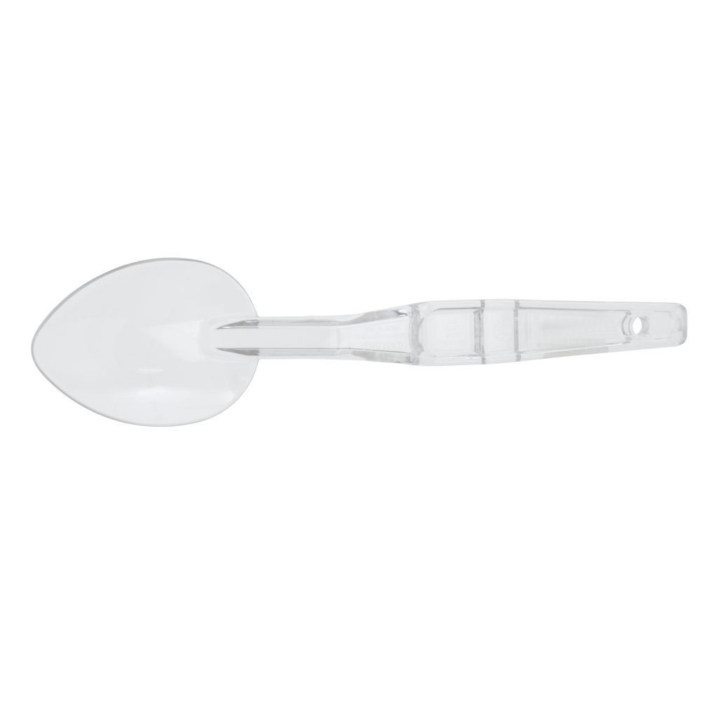 Cambro SPO11CW135 11" Deli Serving Spoon, Clear