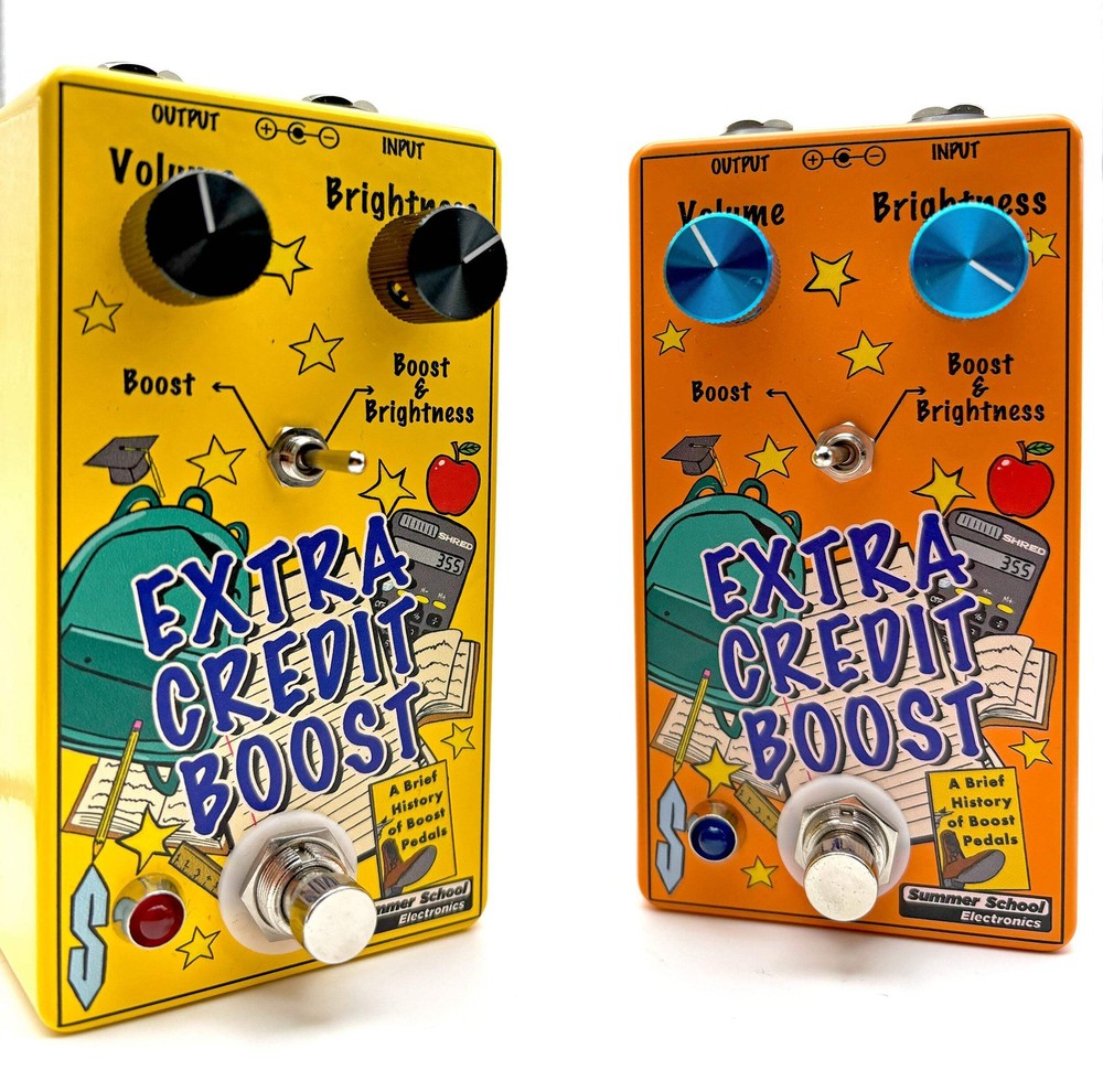 Summer School Electronics Extra Credit Boost Pedal