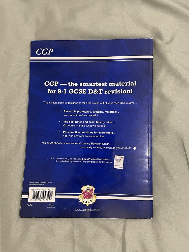 Design & Technology GCSE AQA Revision Guide