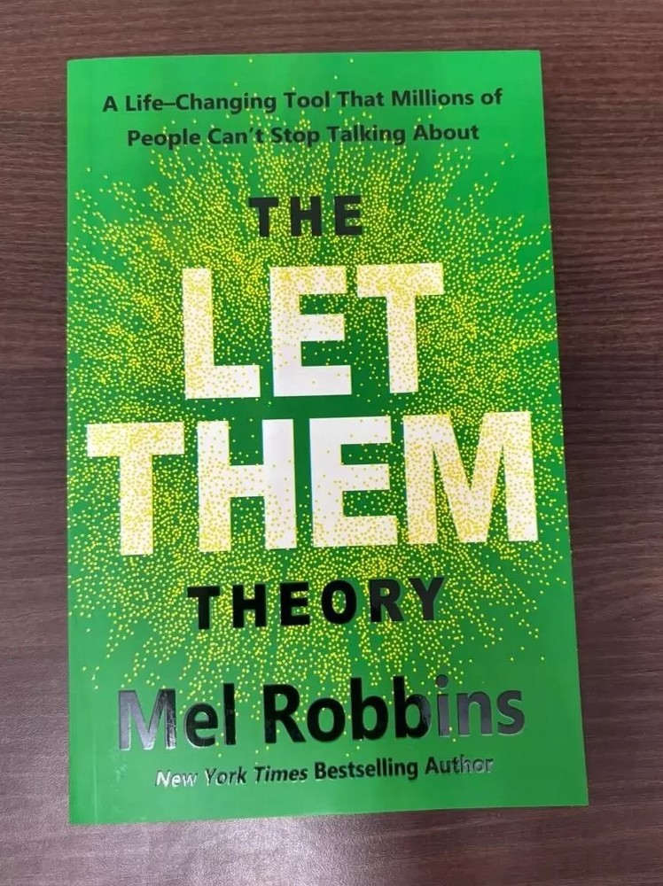 The Let Them Theory By Mel Robbins, Paperback....