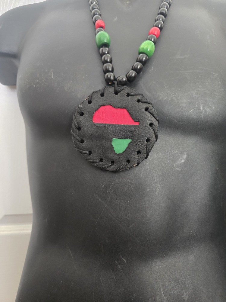 African Medallion Leather