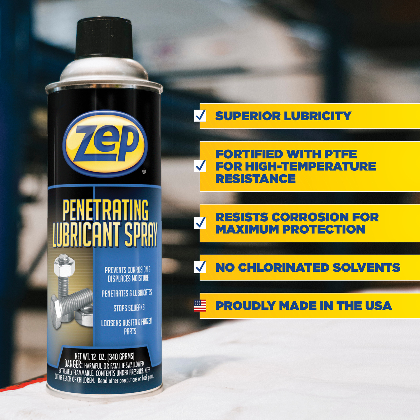 Zep Penetrating Lubricant Spray - 12 oz (Case of12) - 1047933