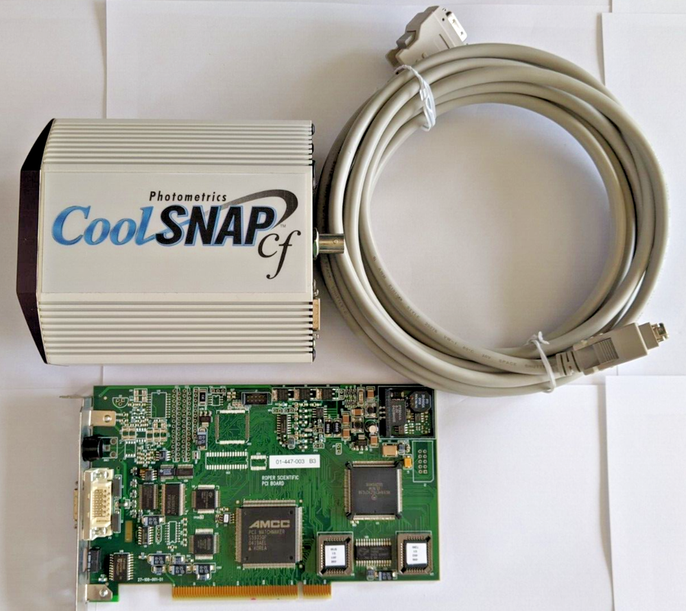 Photometrics Coolsnap CF Camera + PCI Board + cable