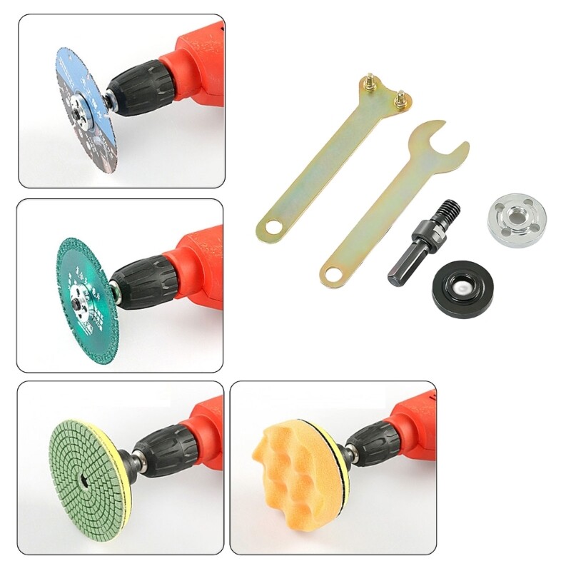 Drill Attachments Adapter Tool for Converting Electric Drill into Angle Grinders