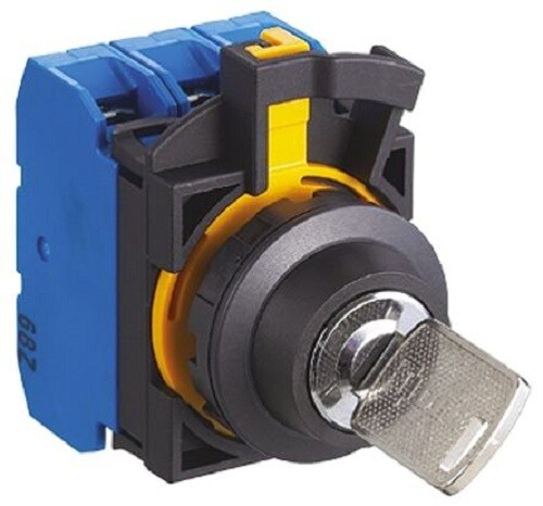 Idec IDEC CW 2 positions Plastic Screw Key Switch 2Spring Return - CW1K-2BE11