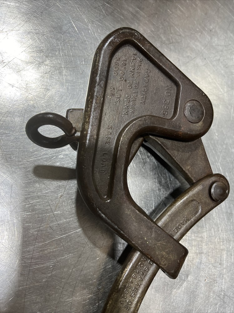 CRESCENT TOOL 386 CABLE WIRE GRIP PULLER 12,500 LBS CAP Used Surplus